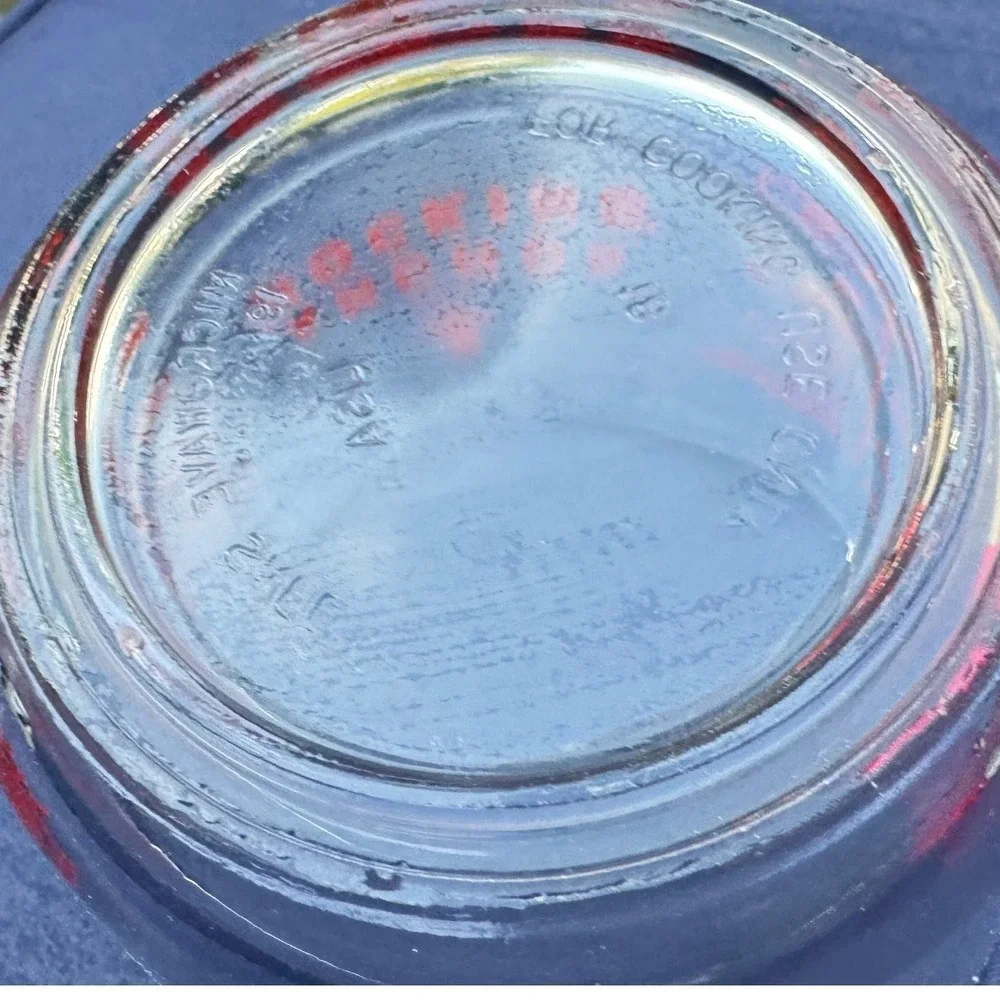 Anchor Hocking Vintage 2‎ Cup Glass Measuring Cup Red Lettering USA Made 500ml